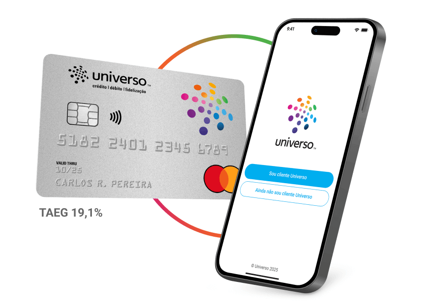 Cartão e App Universo 