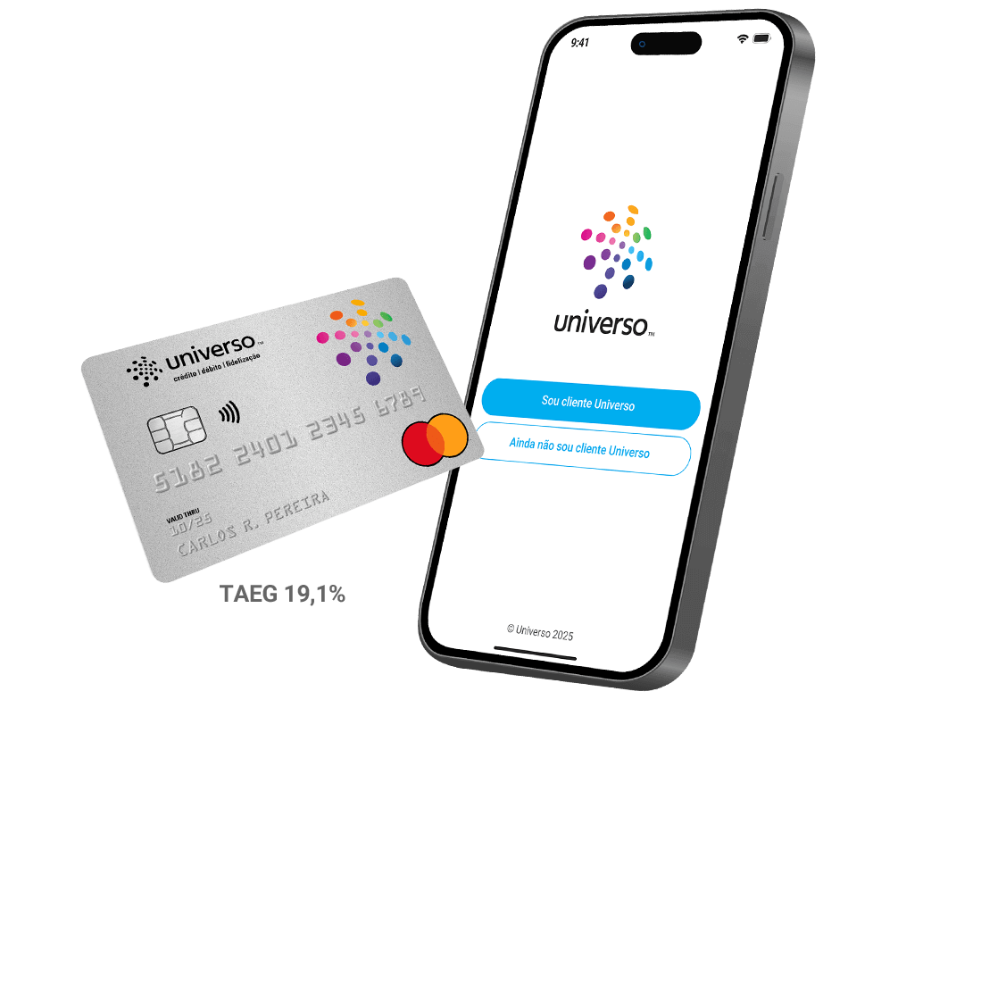 Cartão e App Universo